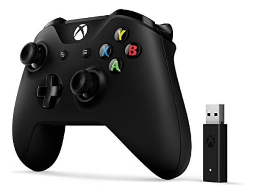 Controlador Inalámbrico Microsoft Xbox + Adaptador Inalámbri 1