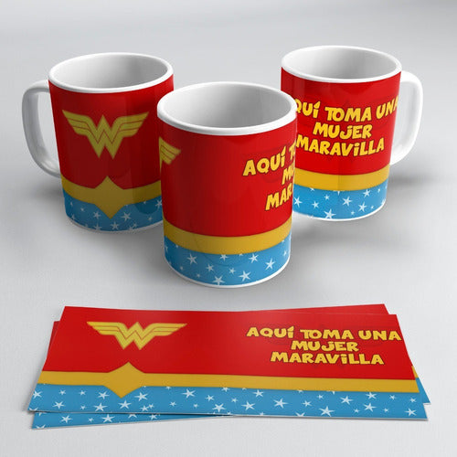 Taza Plastica Sublimada Superheroes #514 0