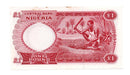 Nigeria Billete 1 Pound Año 1967 P#8 Aunc 1