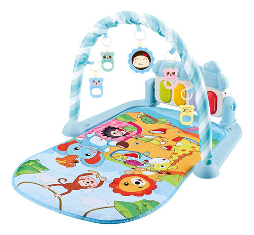 Musical Multifunctional Playmat with Educational Accessories 0