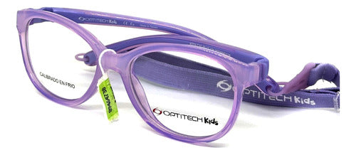 Flexible Optitech Kids K074 Children's Eyeglasses Boy Girl 13
