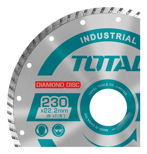 Total Disco Diamantado Turbo 230 X 22 Mm Tac2132301 Premium 1