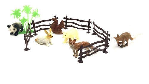 China Set Animalitos Del Bosque - 6 Cm X 12u - Universo Mágico 1