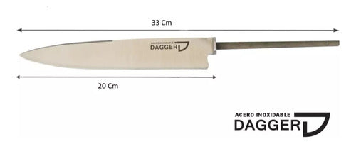 Stainless Steel Dagger Blade Encabar 20 cm 1