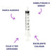 Disposable Hypodermic Syringes 3ml Euromix Box of 100 Units 2