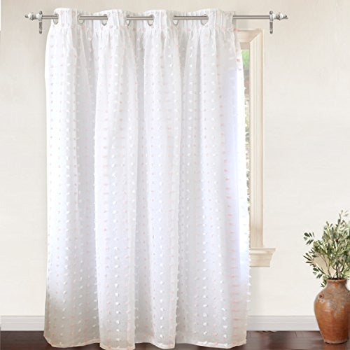 Driftaway Drift Away Lily Pom Pom Pura Ventana Cortinas Conj 4