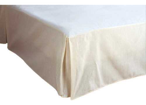 King Size Bed Skirt 2.00 x 2.00 Meters Toblanc + Various Colors 0