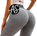 AbastoShop Online Women's Push Up Sexy Ruched Anti-Cellulite Sports Pants 4