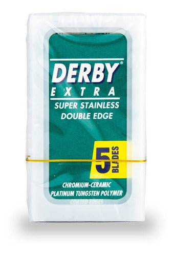 Derby Double Edge Razor Blades Extra X 50 Units Barber Barberia 3