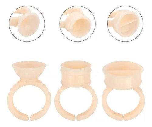 Anillos Para Pigmento Microblading Micropigmentación X 100u 2