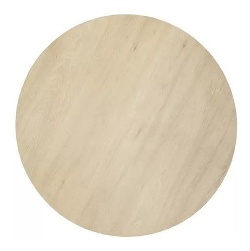 FLOKI Round Wooden Table for Living Room, Dining Room, Office 7