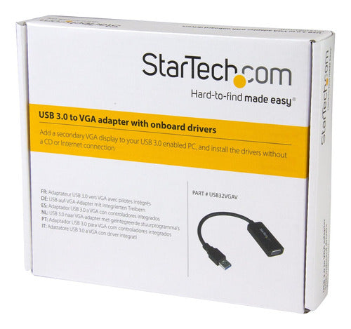 Adaptador De Pantalla De Usb 3.0 A Vga De Startech De De Con 6