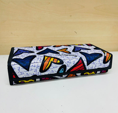 Small Box Pencil Case with Velcro Smooth Fabric Various Designs 4