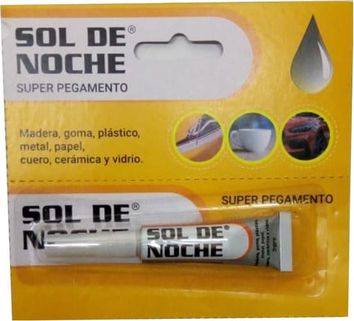 Sol de Noche Super Glue 3g Pack x 12u 0