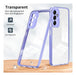 Puntotech Store Protector Bumper Cubre Cam Transparente Para Samsung S24 5g 7