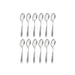 Set of 12 Tramontina Athenas Stainless Steel Table Spoons 0