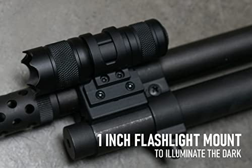 Monstrum Shotgun Accessory Mount | Flashlight Picatinny 2