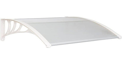 Tushop Alero De 150 X 80cm - Soportes De Pared Blancos 0