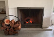 Firewood Holder 02 Fireplace Wood Log Rack Iron Home Decor Aguero Deco 4