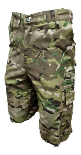 Multicam Tactical Cargo Shorts 0