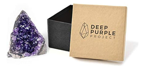 Deep Purple Project Amethyst Large Crystal Rock 1A 0