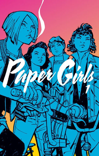 Paper Girls Vol. 1 by Brian K. Vaughan and Cliff Chiang - Cómic, Planeta Cómic, Paper Girls Vol. 1  Ovni Press