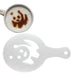 Yueton Paquete De 16 Cappuccino Coffee Barista Plantillas Pl 3