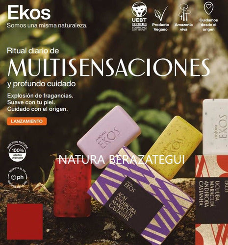 Natura Ekos Puro Vegetal Exfoliating Soaps 1