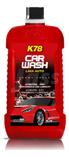 K78 Car Wash Shampoo Ultimate Shine 500ml Neutral pH Autos 0