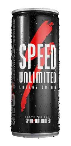 Speed Energizing Unlimited 250 Ml Can Pack of 4 1