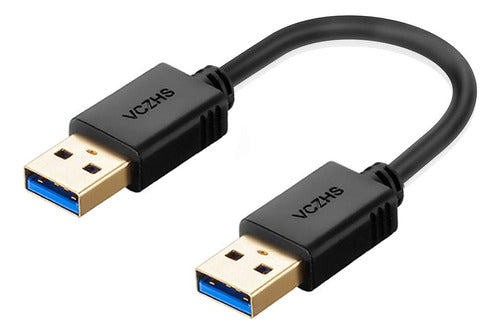 VCZHS USB 3.0 Male to Male Cable, 10 Feet 0