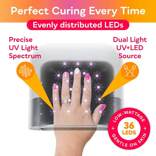 Sun UV LED Lamp Sun3 Professional Gel and Acrylic Nails 48W 1