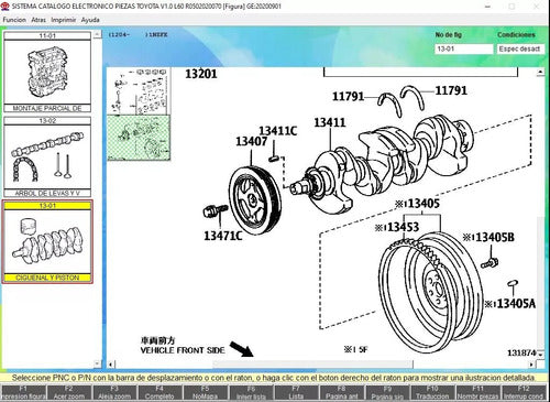 Diagramas Toyota Epc Software Catalogo 1