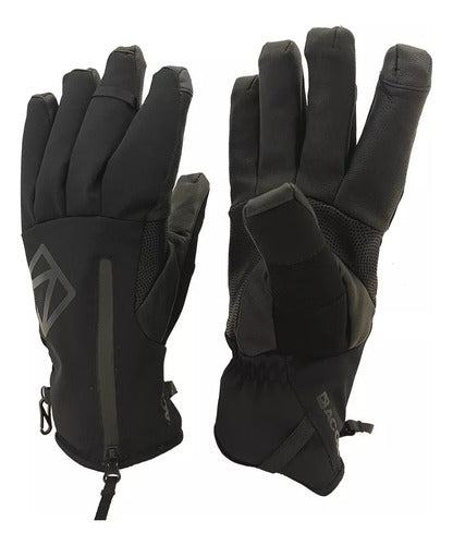 Acon Guantes Nieve Ski/Snowboard AK20 Cuero Térmicos 2