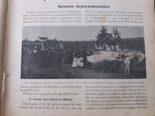 Revista 1902 Depto Minas Ascension Vidal Iglesia Florida + 2