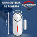 Governor Safe-100 Mini Alarm System + 2 Extra Sensors + Batteries 4