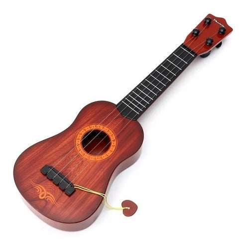 Ukelele Guitarra Infantil Música Juguete Niños 36 Cm 1