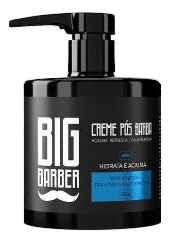 Combo Creme Pré E Pós Barba Big Barber 350g Caixa 6 Unidades 4