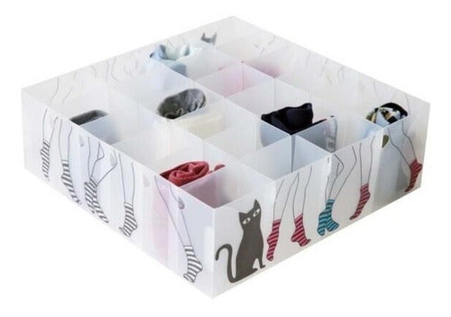 Daikon Organizer Drawer Wardrobe for Underwear 24 Divisions 0