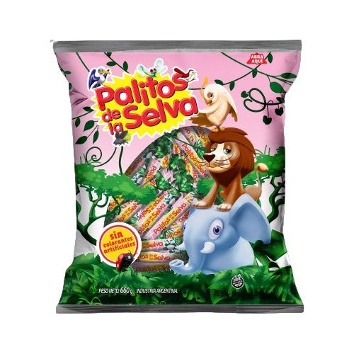 Caramelos Palitos De La Selva (600gms.) Cotillón Chirimbolos 0