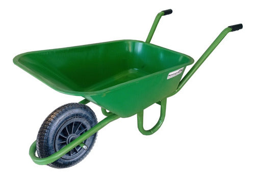 MetalurgicaCDG Reinforced Wheelbarrow 90 Liters with Pneumatic Wheel 0