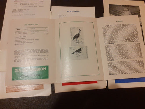 Lote 8 Avisos De Emisión Sin Estampilla. Año 1973 0