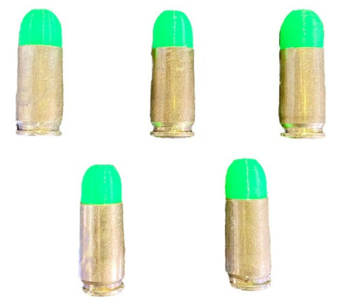 AG POL Dummy 9mm Snaps Caps X 5 Un Inert Dry Training 0