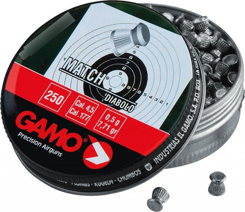 Balines Gamo Match Díabolo 4.5 X250 5