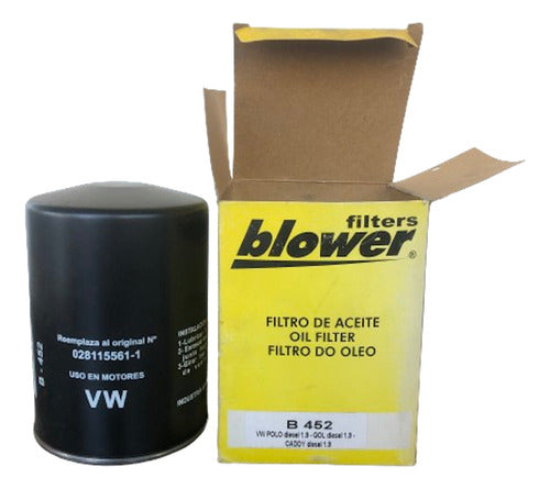 Filtro Aceite Vw Polo-gol-caddy-golf-passat-transporter 1.9d 0