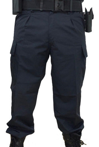 Tactical Police Ripstop Blue Special Sizes Pants 3