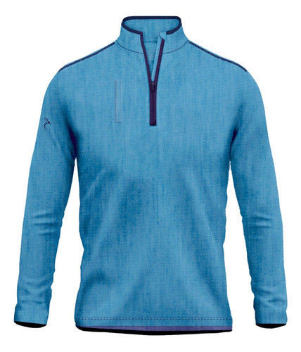 Chaza Golf Men's Pola Sports Sweater with Fleece Lining 2