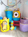 Round Fabric Basket - Toy Storage Baskets Characters 6