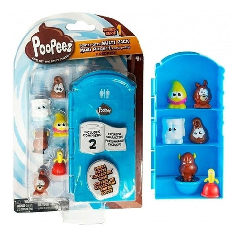 BASIC FUN Poopeez Pack X6 Figures 0