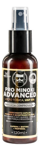 Tónico Crecimiento Barba Cabello Pro Minoxi Advanced 120 Ml 0